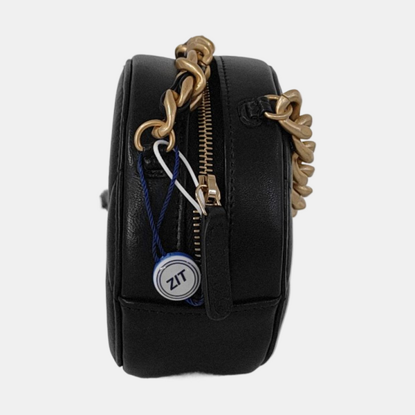 Authenticated pre-owned Chanel 19 Lambskin Black - Crossbody Bag at Looply