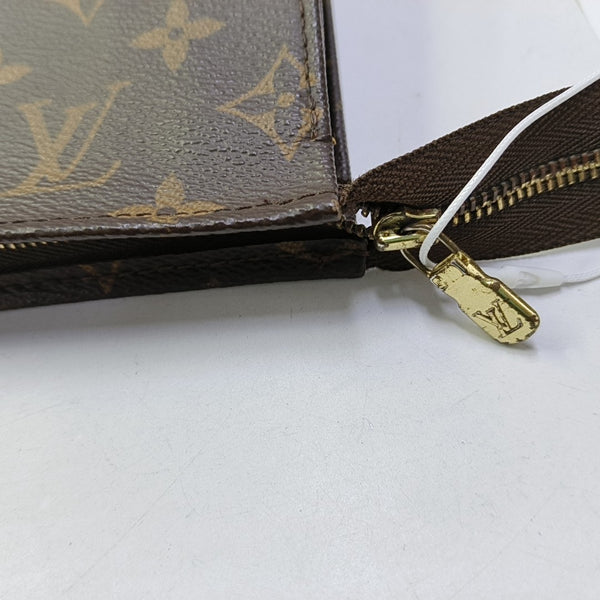 TOILET POCKET 26 Monogram Coated Canvas Brown
