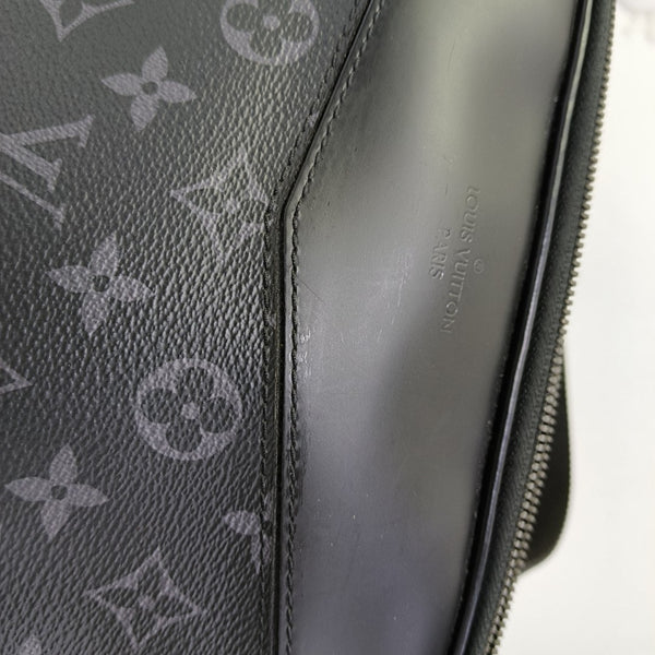 EXPLORER Monogram Coated Canvas Black
