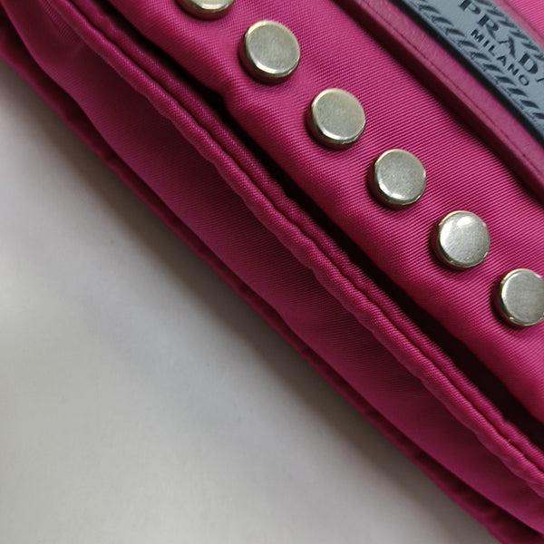 Etiquette Nylon Red