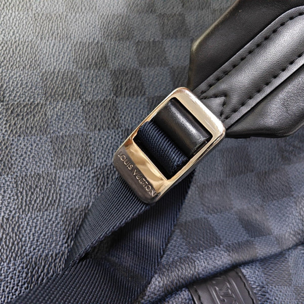 APOLLO Damier Coated Canvas Blue