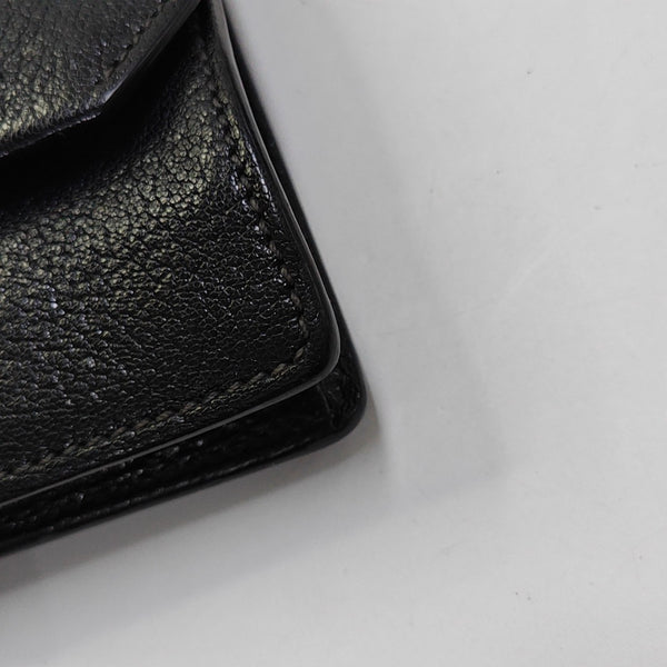 My Miu Calfskin Black