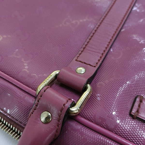 Signature Monogram Coated Canvas Pink
