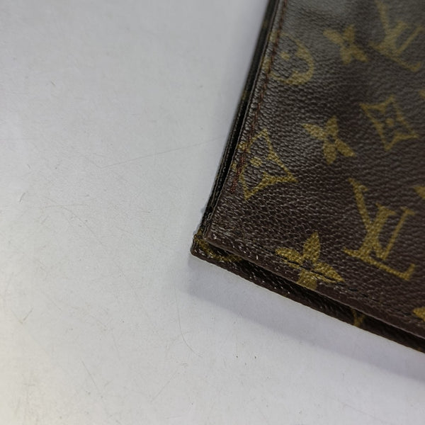 TOILET POCKET 26 Monogram Coated Canvas Brown