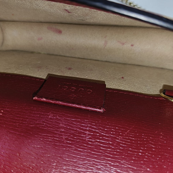 Sylvie Super Mini Calfskin Red