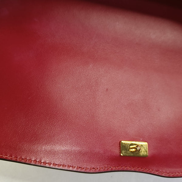 Zumi Small Calfskin Red