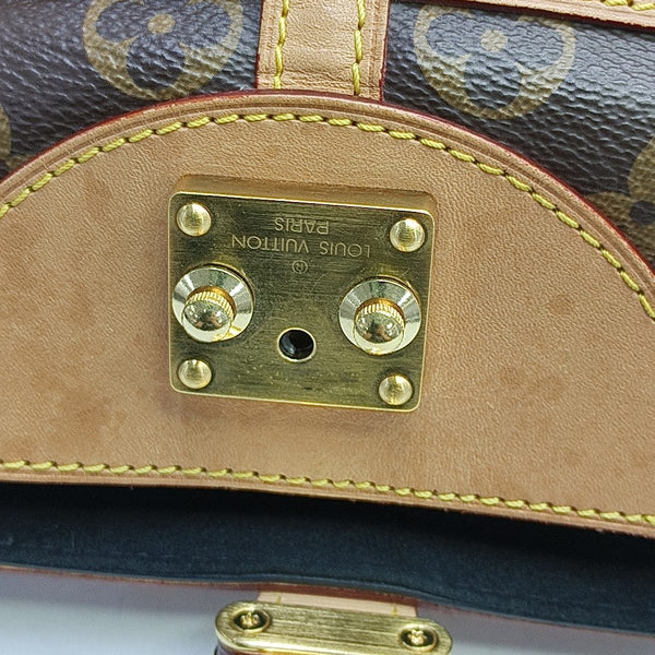 DUFFLE Monogram Coated Canvas Brown