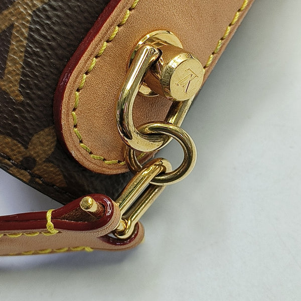 DUFFLE Monogram Coated Canvas Brown
