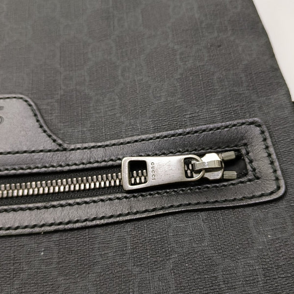 Monogram Coated Canvas Black