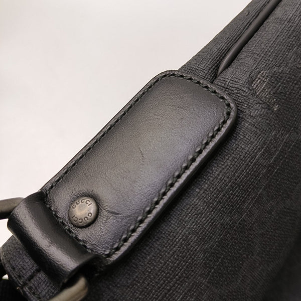 Monogram Coated Canvas Black