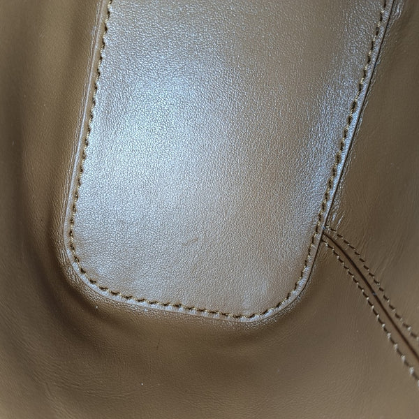 Intrecciato Mini Lambskin Brown