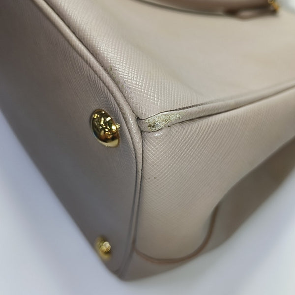Galleria Extra Large Saffiano Calfskin Pink
