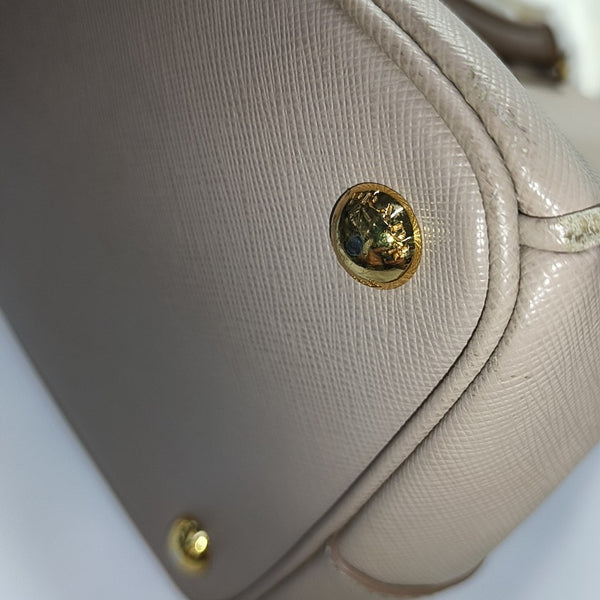 Galleria Extra Large Saffiano Calfskin Pink