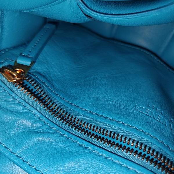 Cassette Lambskin Blue