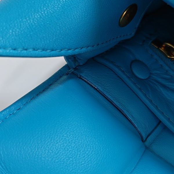 Cassette Lambskin Blue