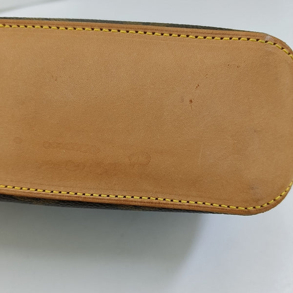 TROTTER Monogram Coated Canvas Brown