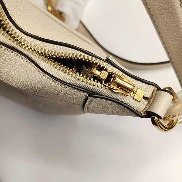 BAGATELLE Monogram Calfskin White