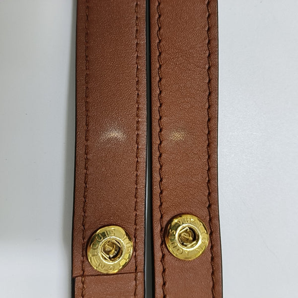 DAUPHINE MM Monogram Coated Canvas Brown