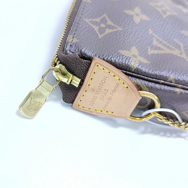 ACCESSOIRES Mini Monogram Coated Canvas Brown