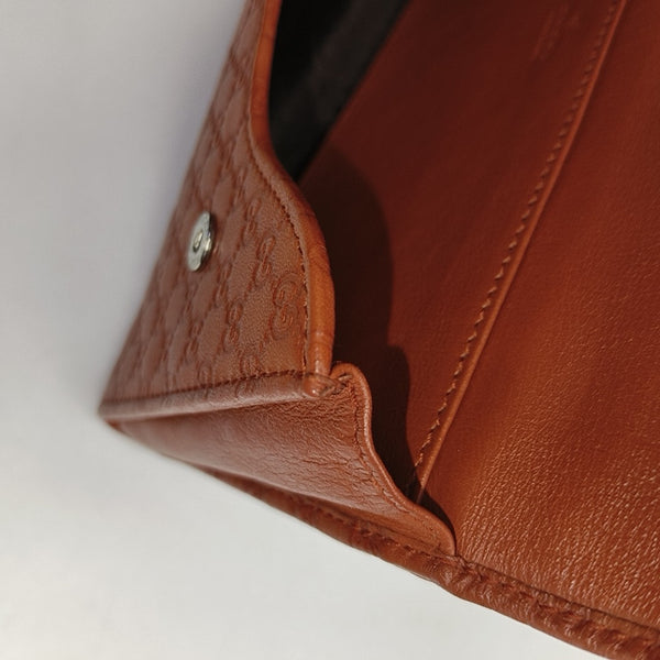 Monogram Calfskin Wallet Brown