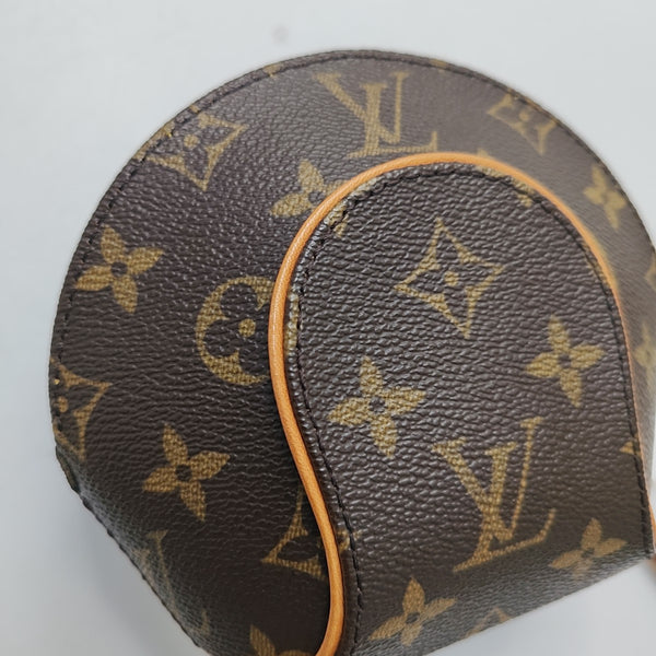 ELLIPSE Mini Monogram Coated Canvas Brown