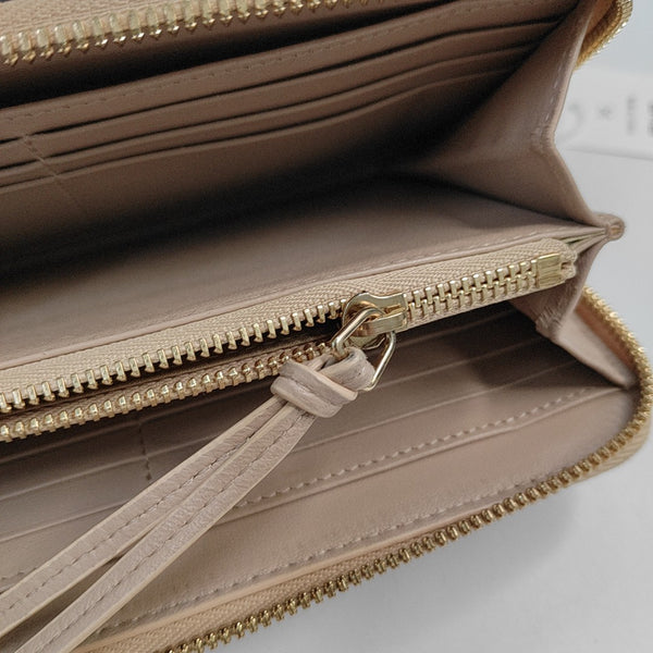 Baylee Calfskin Pink Wallet