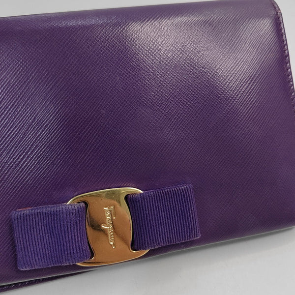 Ginny Small Calfskin Purple