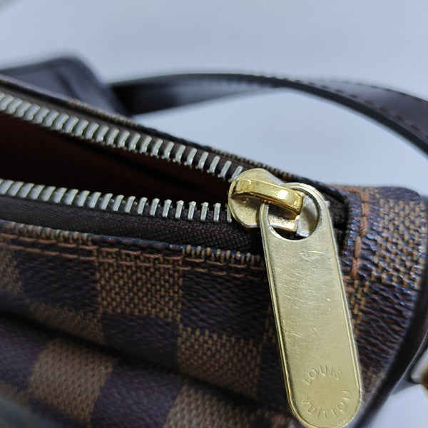 RAVELLO GM Damier Ebene Coated Canvas Brown