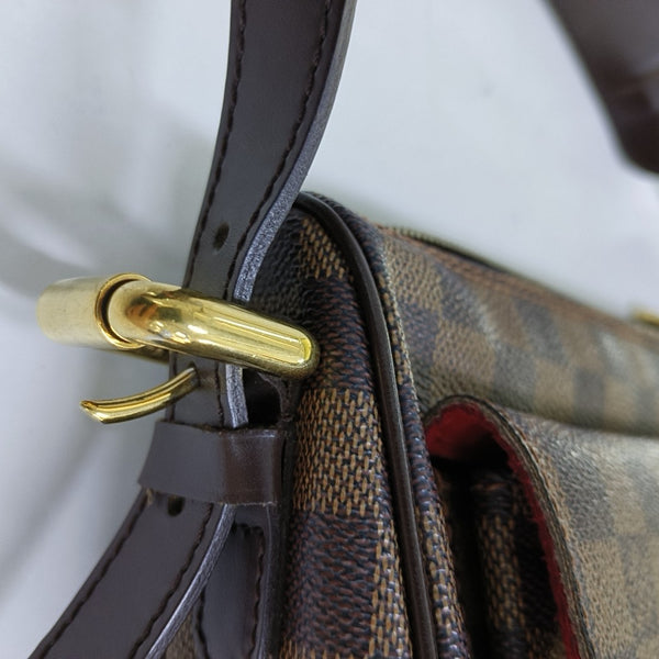 RAVELLO GM Damier Ebene Coated Canvas Brown