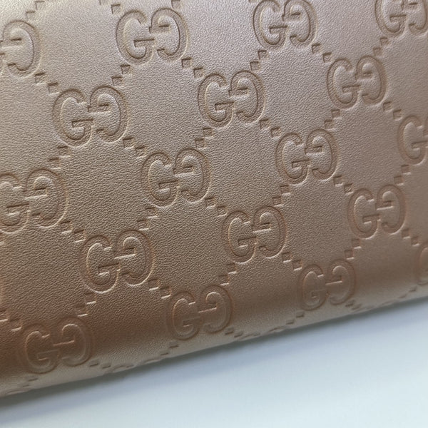 Monogram Calfskin Wallet Pink