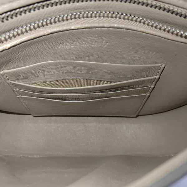 TROTTEUR Small Calfskin Gray