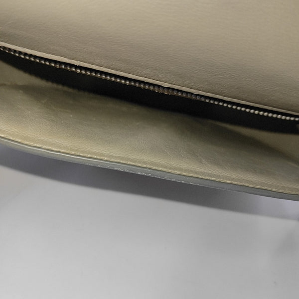 TROTTEUR Small Calfskin Gray