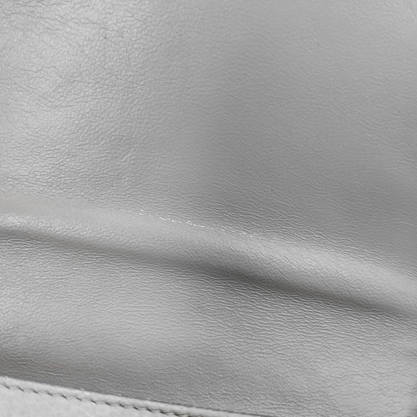 TROTTEUR Small Calfskin Gray
