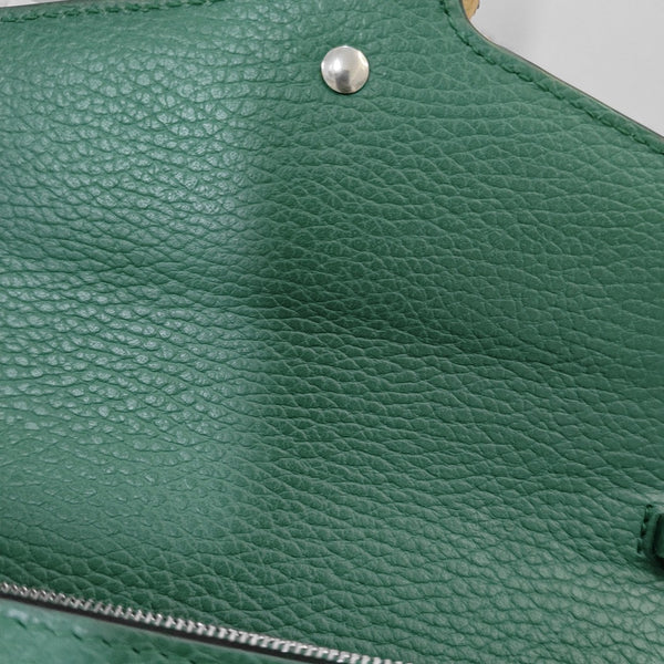 Authenticated pre-owned Dionysus Mini Calfskin Green - Crossbody Bag at Looply