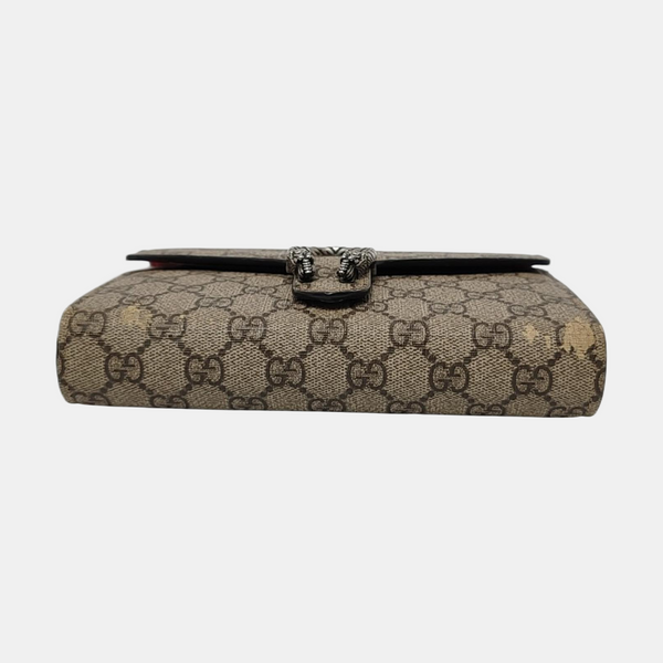 Authenticated pre-owned Dionysus Monogram Coated Canvas Beige - Shoulder Bag at Looply