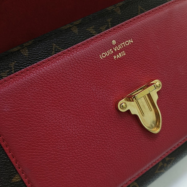VICTOIRE Monogram Coated Canvas Brown