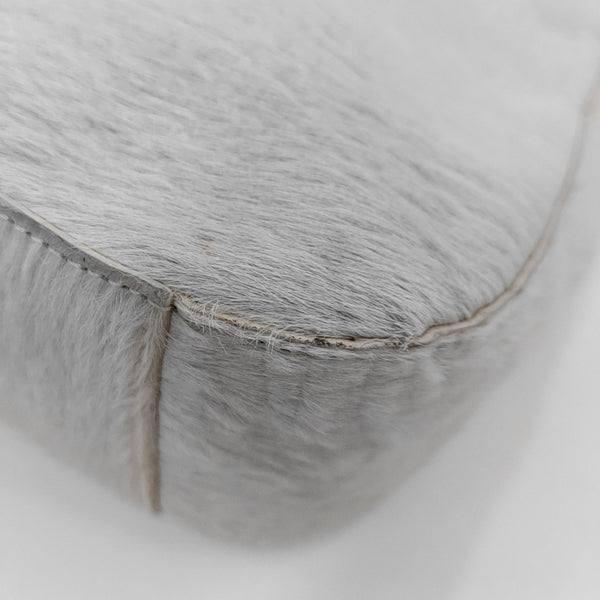 Hobo Mini Horsehair White