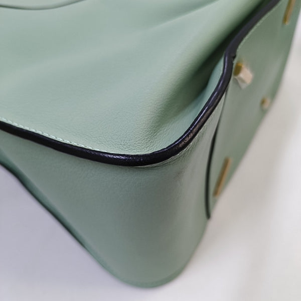 Hammock Small Calfskin Green