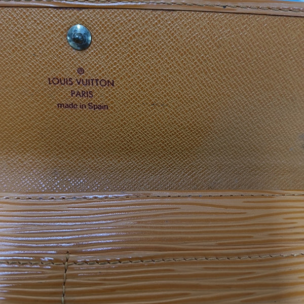 PORTE MONNAIE Epi Yellow