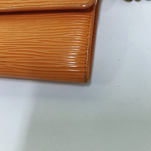 PORTE MONNAIE Epi Yellow