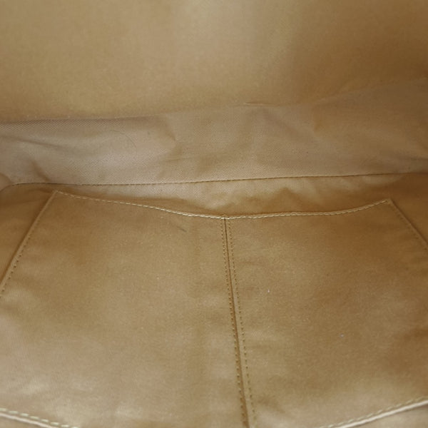 Belvedere Coated Canvas White