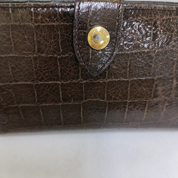 Calfskin Wallet Brown