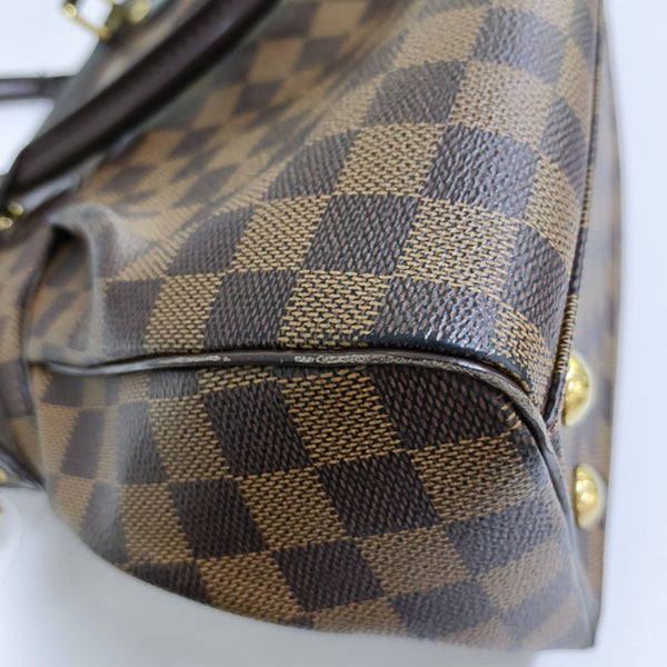 TREVI PM Damier Ebene Coated Canvas Brown