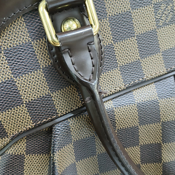 TREVI PM Damier Ebene Coated Canvas Brown