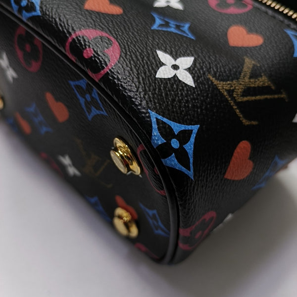 GAME ON PM Coated Canvas Black