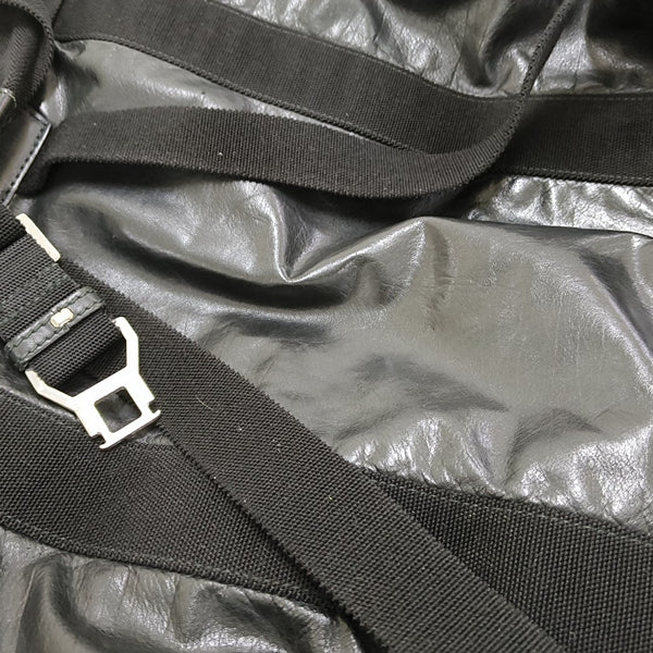 D Gold Calfskin Black