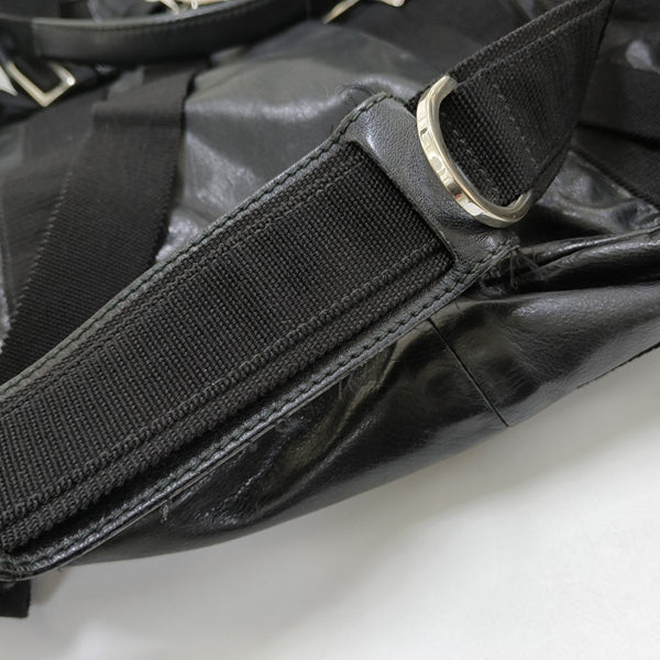 D Gold Calfskin Black