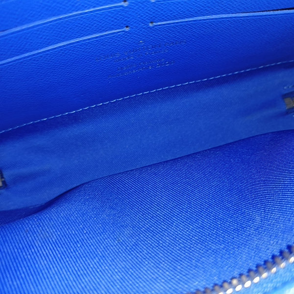WALLET TRUNK Monogram Coated Canvas Blue