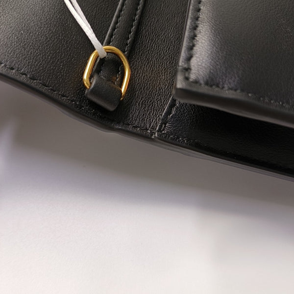30 Montaigne Mini Calfskin Black
