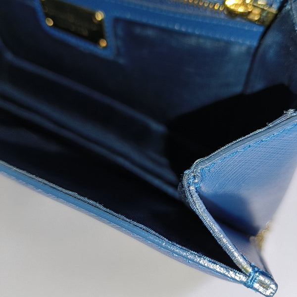 Ginny Calfskin Blue